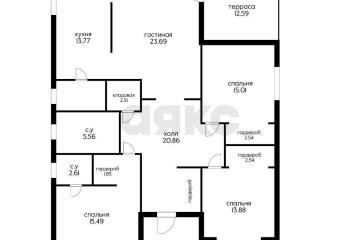 Фото №2: Дом 149 м² - Гавердовский, ул. Надежды, 33