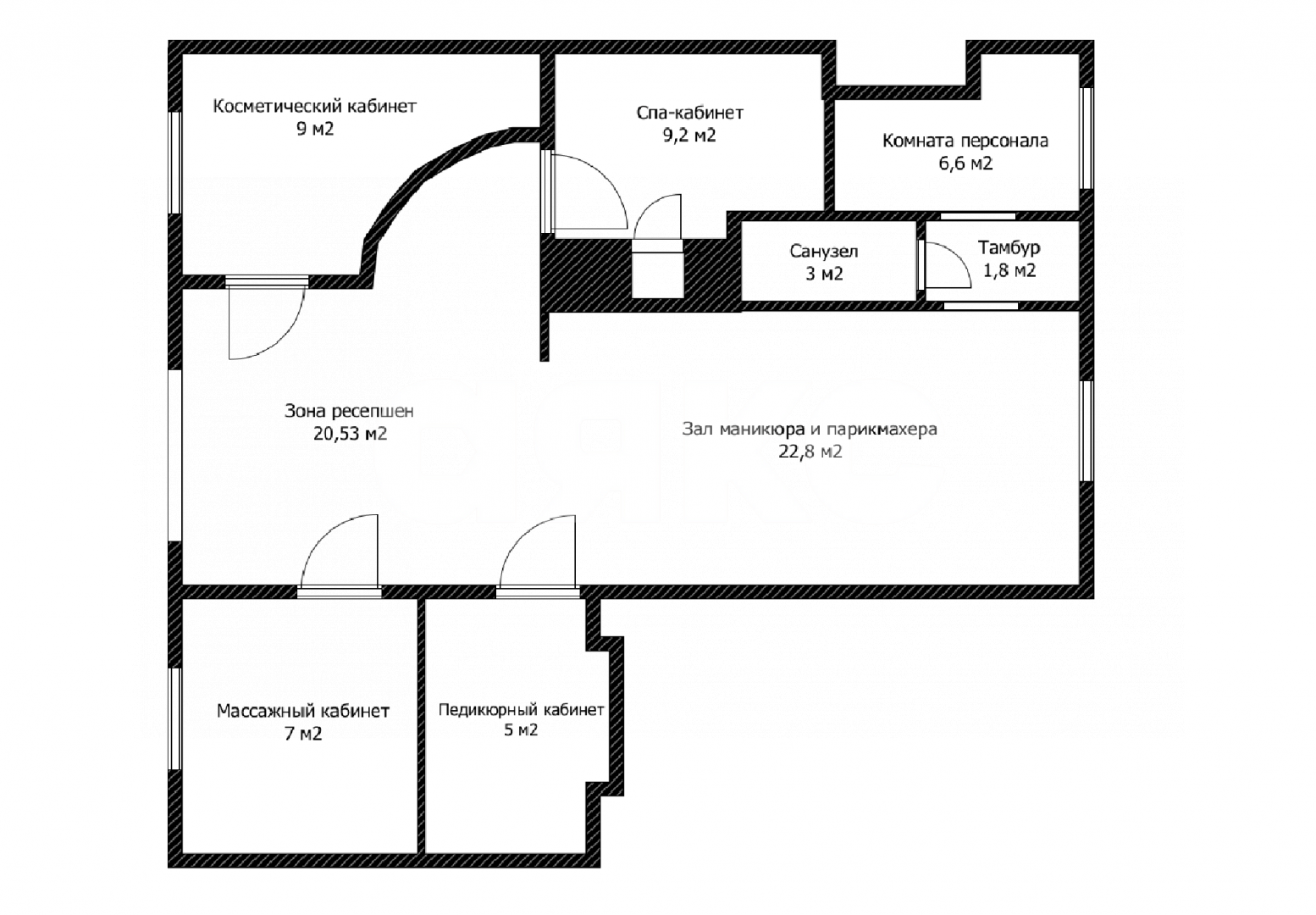 Фото №22: Коммерция 83 м² - Майкоп, мкр. Центр, ул. Краснооктябрьская, 32
