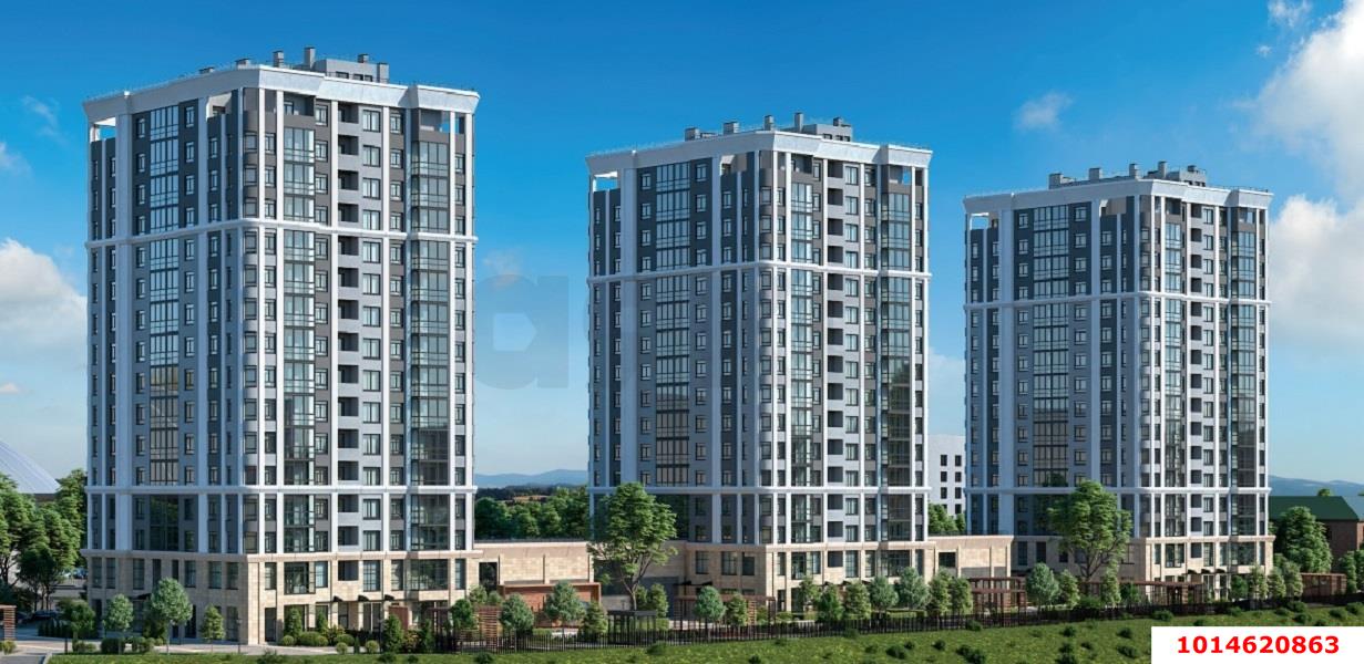 Фото №1: 1-комнатная квартира 42 м² - Майкоп, мкр. Центр, ул. Спортивная, 43