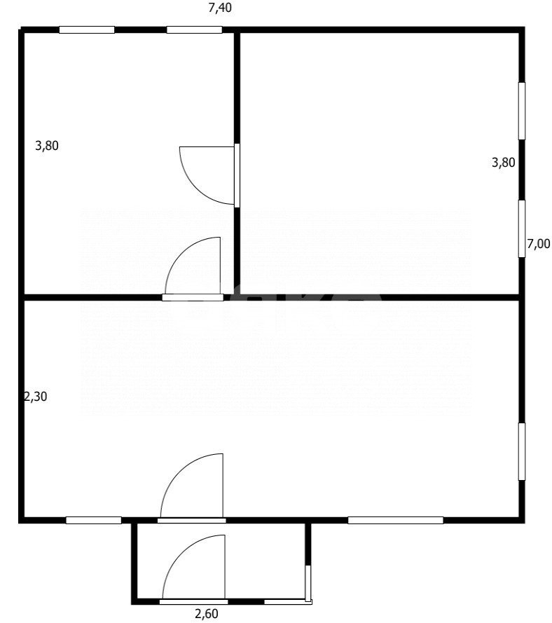 Фото №16: Дом 40 м² + 5.71 сот. - Майкоп, мкр. квартал Дубзавод, ул. Тургенева, 50