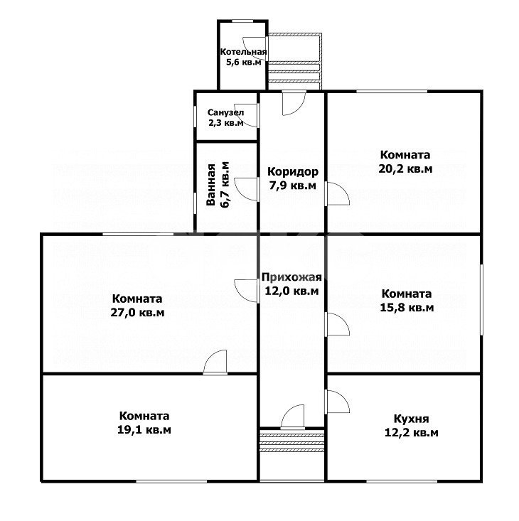 Фото №22: Дом 123 м² + 5.73 сот. - Майкоп, мкр. Центр, ул. Пролетарская, 302