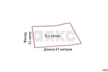 Фото №2: Земельный участок 9.1 сот. - Тульский, ул. Речная, 44
