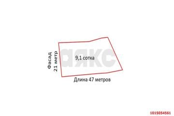 Фото №2: Земельный участок 9.1 сот. - Тульский, ул. Речная, 44