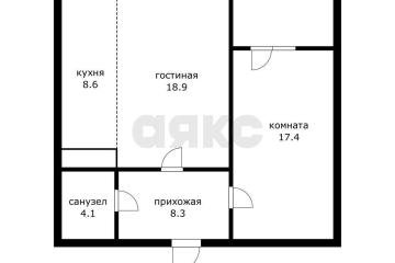 Фото №2: 2-комнатная квартира 61 м² - Краснодар, мкр. Карасунский внутригородской округ, ул. Бородинская, 152/А